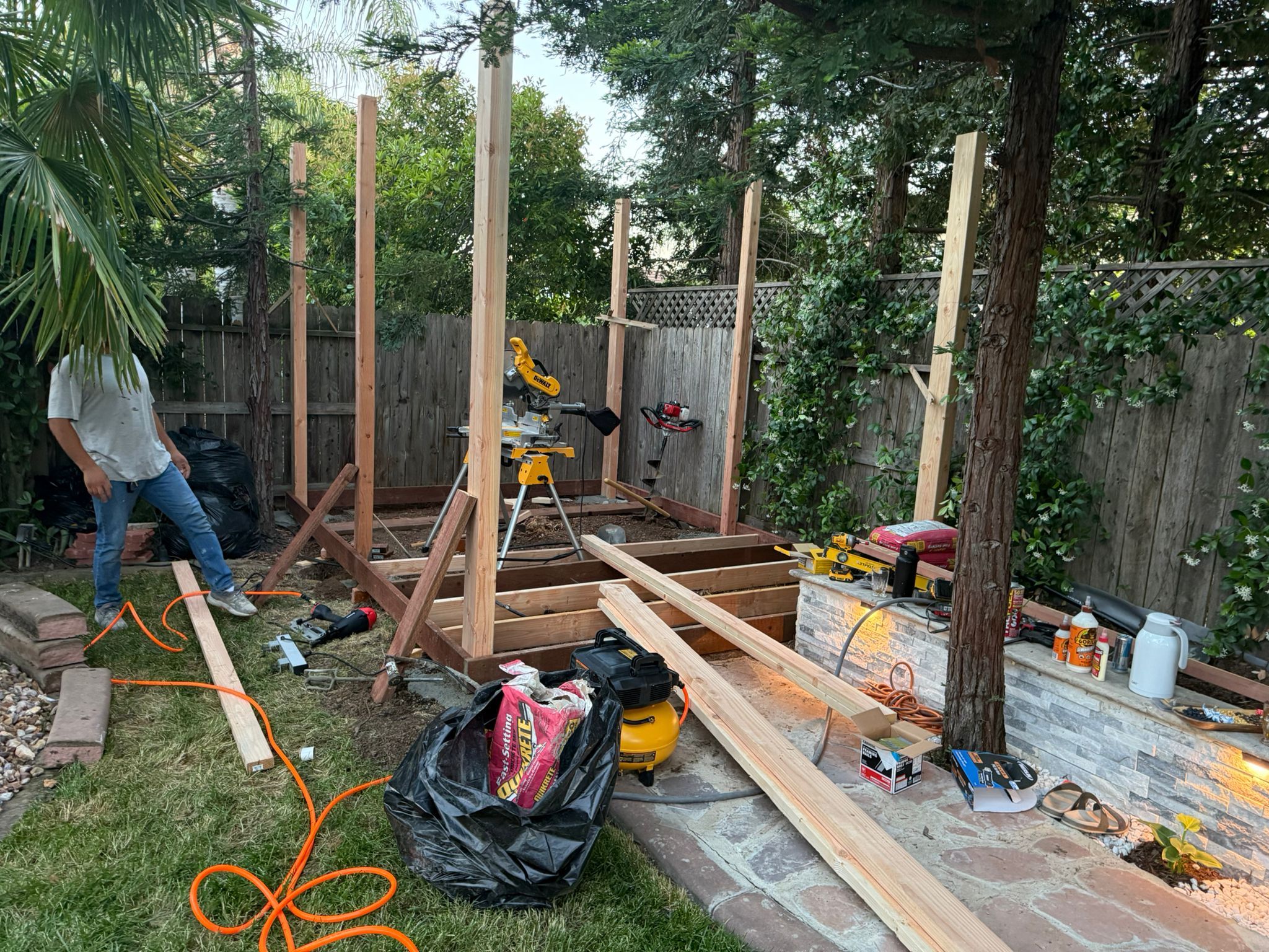 Before: Warped Kitchen Cabinets